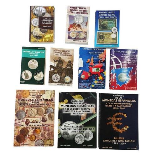 Andrés Campillo Luque - 10 Numismatic Books (Monedas y, Postzegels en Munten, Munten | Europa | Niet-Euromunten
