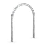 Fietsaanleunbeugel 2 fietsen Safety Arch 65 cm Beton, Verzenden