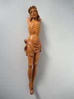 sculptuur, Houten Corpus Christus - 38 cm - Hout - 1900