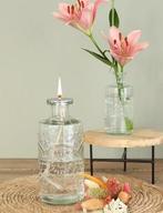 Ronde lont met plaatje inner 3,5 cm voor olielamp fles