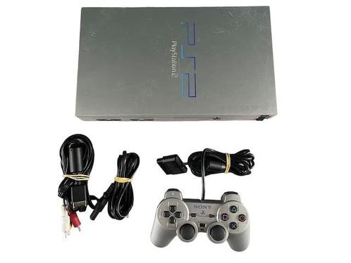Playstation 2 Phat Zilver + Originele Controller (PS2), Games en Spelcomputers, Spelcomputers | Sony PlayStation 2, Verzenden
