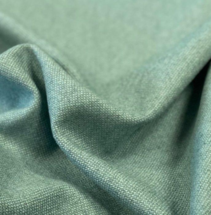 Zacht geweven mix van wol, zeegroen, gemaakt in Italië -, Antiek en Kunst, Antiek | Tapijten, Tafelkleden en Textiel