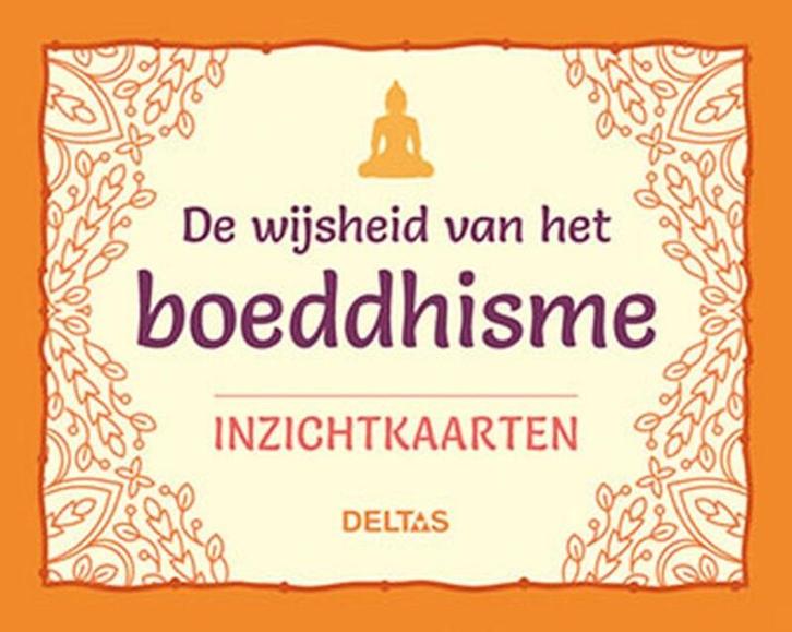 De wijsheid van het boeddhisme - Inzichtkaarten, Boeken, Esoterie en Spiritualiteit, Zo goed als nieuw, Verzenden