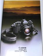Canon Inc. - CANON De wereld van de nieuwe F-1 - 1984, Audio, Tv en Foto, Fotocamera's Analoog, Nieuw