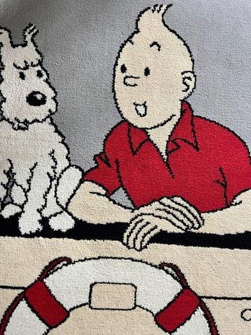 Hergé - 1 Tapis - Tintin - Tapis Tintin au bastingage - Les beschikbaar voor biedingen