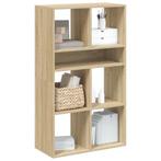 vidaXL Boekenkast 66x31x112 cm bewerkt hout sonoma, Verzenden, Nieuw