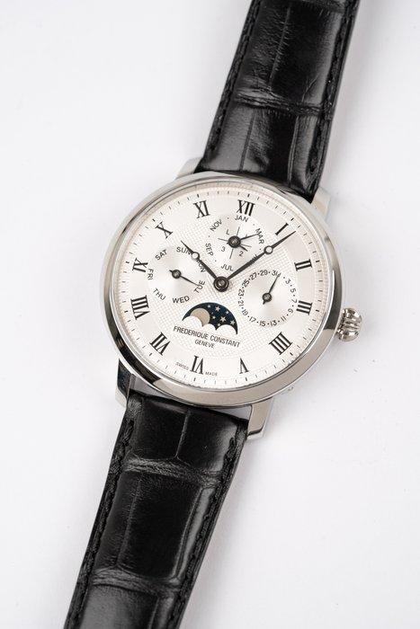 Frédérique Constant - Slimline Perpetual Calendar Moonphase, Bijoux, Sacs & Beauté, Montres | Hommes