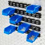 Datona 20-delige bakkenset met 5 muurrails - Datona - Blauw, Ophalen of Verzenden, Nieuw