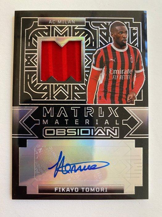 panini - topps Obsidian, Chrome, Finest AC Milan - 8 stuks -, Verzamelen, Stickers