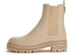 Guess Babala - Enkellaars - Leer - Cream - Maat 38, Verzenden, Nieuw