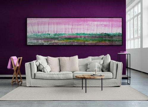 Myriam Carbonnier - Horizons colorés XL, Antiek en Kunst, Kunst | Schilderijen | Modern