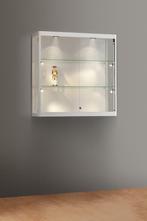 *TIP*  Luxe vitrinekast aluminium 100 cm wandkast met verst, Ophalen of Verzenden