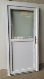 PVC Deur 98x204 buitendraaiend Perfect geschikt voor garage!, Doe-het-zelf en Bouw, Raamkozijnen en Schuifdeuren, 75 tot 150 cm