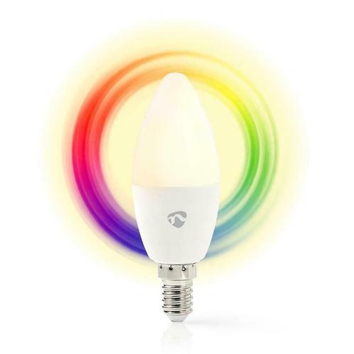 Wi-Fi Smart LED-Lamp | Full-colour en Warm wit | E14 -, Huis en Inrichting, Lampen | Losse lampen, Nieuw, E14 (klein), Verzenden
