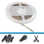 Led strip complete set warm wit 3000K – 5 meter – 120L/M (I, Maison & Meubles, Lampes | Autre, Ophalen of Verzenden