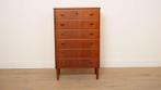 Vintage ladekast  | 6 lades | Deens design | 111 cm, Huis en Inrichting, Ophalen of Verzenden, Nieuw