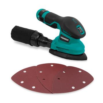 Accu Schuurmachine 12V | Incl. Accu, usb-c kabel en, Verzenden