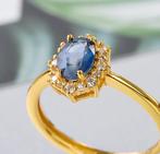 Zonder minimumprijs - Ring - 18 karaat Geel goud, Zilver -