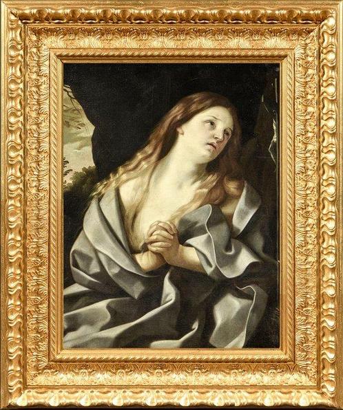 Guido Reni (1575 - 1642), Werkplaats van - Maddalena, Antiek en Kunst, Kunst | Schilderijen | Klassiek