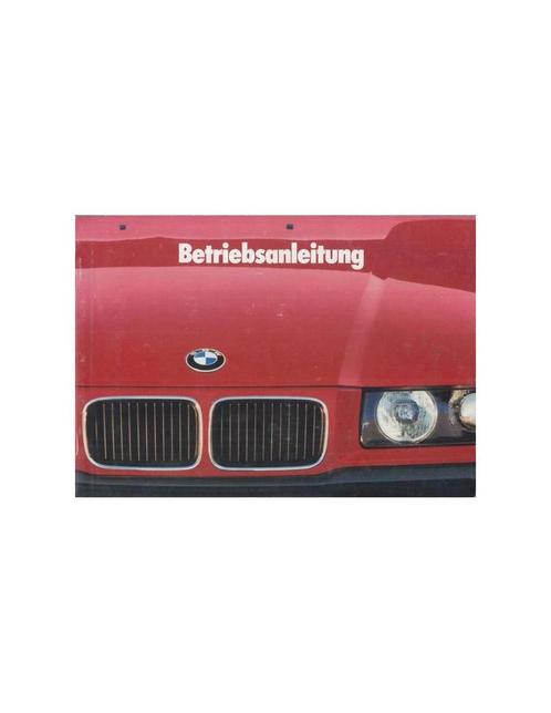 1993 BMW 3 SERIE INSTRUCTIEBOEKJE DUITS, Autos : Divers, Modes d'emploi & Notices d'utilisation