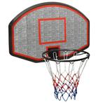 vidaXL Basketbalbord 90x60x2 cm polyetheen zwart, Verzenden