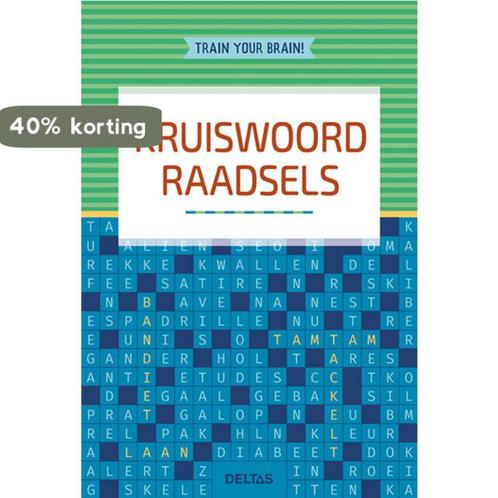 Train your brain! Kruiswoordraadsels 9789044762006 ZNU, Boeken, Hobby en Vrije tijd, Gelezen, Verzenden