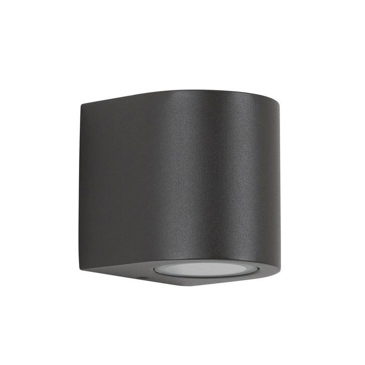 Wandverlichting modern Big Noa Muurlamp Antraciet, Tuin en Terras, Buitenverlichting, Verzenden