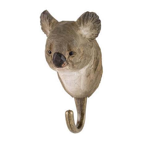 Houten kapstokhaak hout wandhaak kapstok Wildlife KOALA beer, Huis en Inrichting, Woonaccessoires | Kapstokken, Nieuw