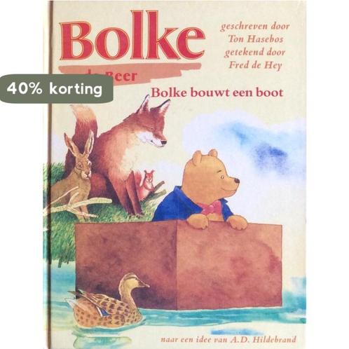 Bolke de beer bolke bouwt een boot 9789000026234 Ton Hasebos, Boeken, Kinderboeken | Baby's en Peuters, Gelezen, Verzenden