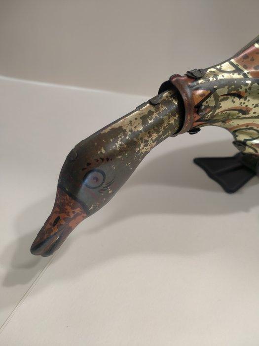 Marx - Blikken speelgoed - Golden Goose Tin Wind-Up Toy,, Antiek en Kunst, Antiek | Speelgoed
