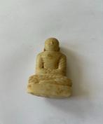 Zittende Boeddha - Albast - India - circa 1900, Antiek en Kunst