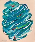 Juli Lampe (XX-XXI) - Swimming Lovers., Antiek en Kunst, Kunst | Schilderijen | Modern