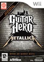 Guitar Hero Metallica-Standaard (Wii) Gebruikt, Games en Spelcomputers, Games | Nintendo Wii, Ophalen of Verzenden, Nieuw