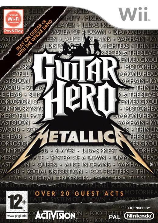 Guitar Hero Metallica-Standaard (Wii) Gebruikt, Games en Spelcomputers, Games | Nintendo Wii, Ophalen of Verzenden