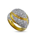 Ring - 18 karaat Geel goud, 18K geel goud en 2,55ct, Nieuw