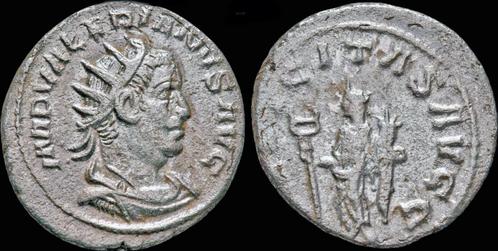 253-260ad Roman Valerian I Ar antoninianus Felicitas stan..., Postzegels en Munten, Munten en Bankbiljetten | Verzamelingen, Verzenden