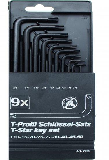 9-delige Torx Wrench Set, T10 - T50, Auto diversen, Autogereedschap, Verzenden