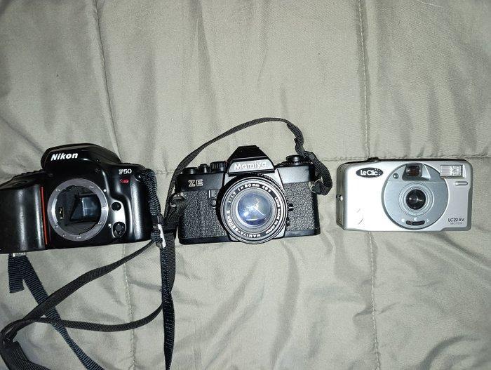 Nikon, Mamiya, LeClic / F50 / ZE + Sekor E 1,7/50mm |, Audio, Tv en Foto, Fotocamera's Analoog