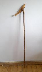 Wandelstok - Hout - Landelijke rietstengel, Antiek en Kunst, Curiosa en Brocante