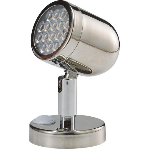 Leeslamp LED 12 Volt 132mm 3,1 Watt Rvs304, Watersport en Boten, Bootonderdelen, Nieuw, Ophalen of Verzenden