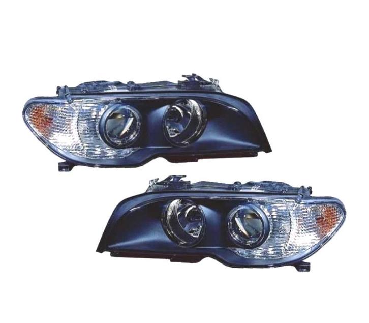 PHARES BMW E46 COUPÉ FOND NOIR + CLIGNOTANTS, Autos : Pièces & Accessoires, Éclairage, Envoi