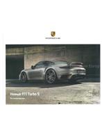 2020 PORSCHE 911 TURBO S HARDCOVER BROCHURE RUSSISCH, Nieuw