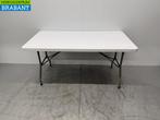 Bolero Opklapbare Kunststof Tafel 151 x 75,5 x 73,5 cm, Ophalen of Verzenden, Nieuw in verpakking