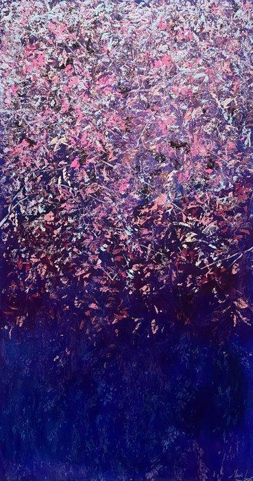 Mara J XXL - NO RESERVE Blooming Twilight, Antiek en Kunst, Kunst | Schilderijen | Modern