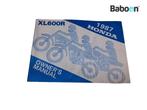 Livret dinstructions Honda XL 600 R (XL600R) English,, Motoren, Verzenden, Nieuw