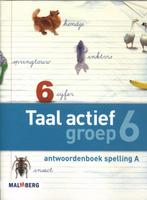 Taal Actief 4 groep 6 Antwoordenboek Spelling A, G. Peeters, Verzenden
