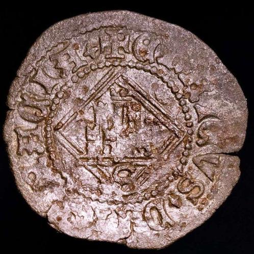 Koninkrijk Castilië. Enrique IV (1454-1474). Blanca de Rombo, Postzegels en Munten, Munten | Europa | Niet-Euromunten