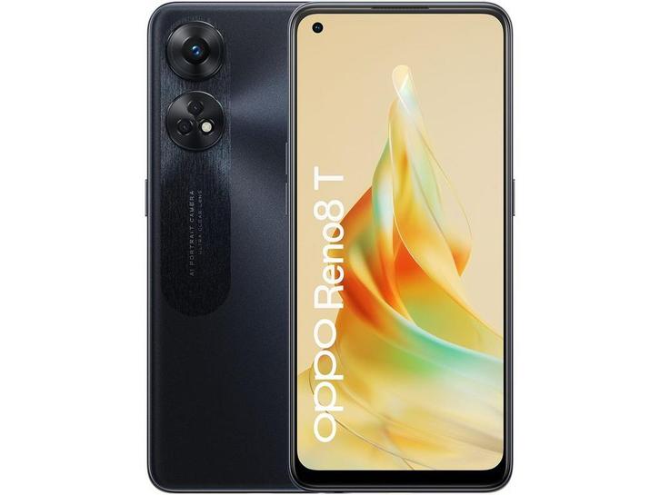 OPPO Reno8 T - Smartphone - 128GB opslag - Zwart, Télécoms, Téléphonie mobile | Marques Autre, Envoi
