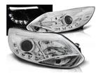 LED Tube Chrome koplampen geschikt voor Ford Focus MK3, Verzenden, Nieuw, Ford