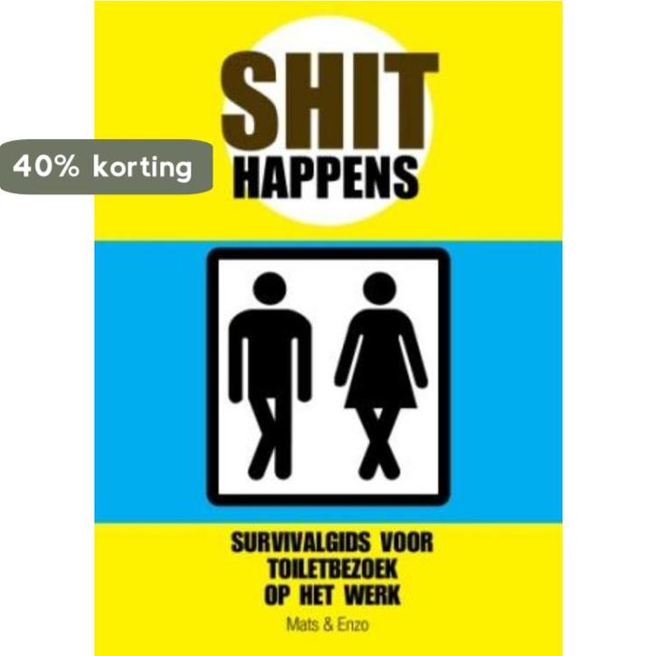 Shit happens 9789045311784 Mats, Livres, BD, Envoi